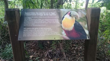 Carteles del parque