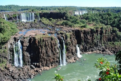 Cataratas del Iguazú en un entorno diferente